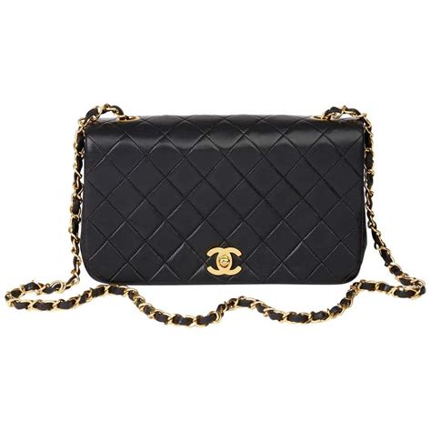 chanel lambskin quilted single flap black fake|chanel purse counterfeit.